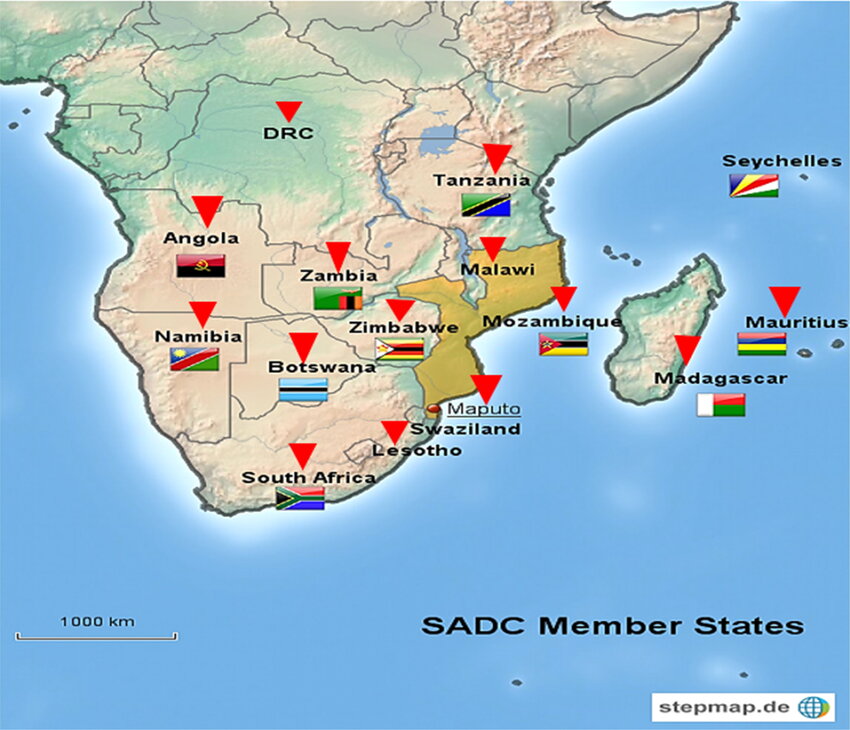SADC Coverage Map